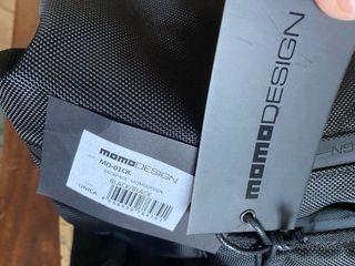 Zaino Momo Design Nuovo Nero Bianco