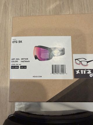 Gafas de esquí HEAD OTG 5K ( NUEVAS )
