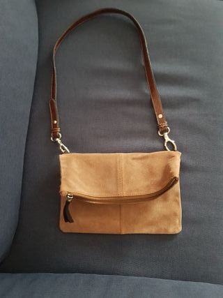 Bolso ante y animal print