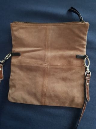 Bolso ante y animal print