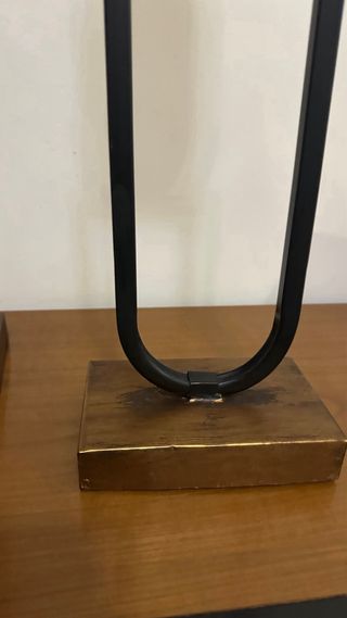 Candelabri neri e dorati