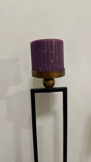 Candelabri neri e dorati