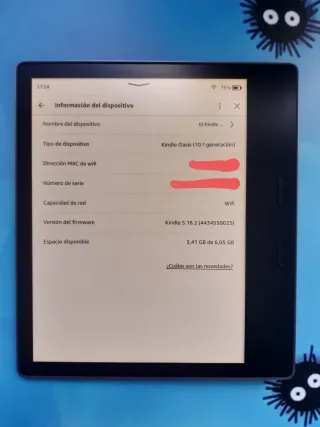 Kindle Oasis 10ª Gen con custodia in pelle