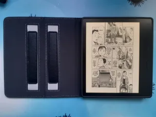 Kindle Oasis 10ª Gen con custodia in pelle