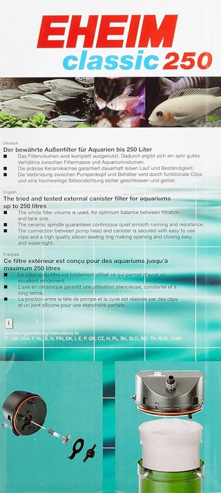 EHEIM Classic - Filtro esterno con filtro a massa