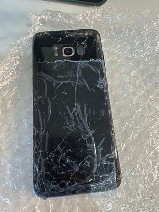 Samsung Galaxy S8 Nero Rotto