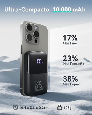 INIU Power Bank, Mini 10000mAh 22.5W Batteria Esterna