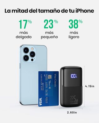 INIU Power Bank, Mini 10000mAh 22.5W Batteria Esterna