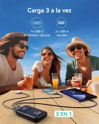 INIU Power Bank, Mini 10000mAh 22.5W Batteria Esterna