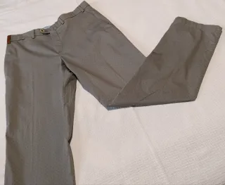 Pantalón Mirto verde estampado