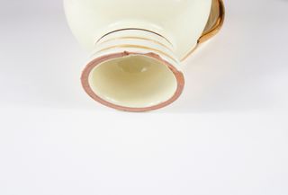 Quattro tazze Liberty ceramica Carraresi anni ‘30