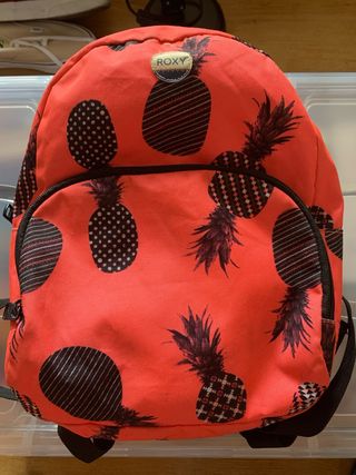 Mochila Roxy Piñas Roja