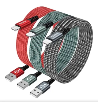 Cavi di ricarica iPhone 2M 3 pezzi MFi