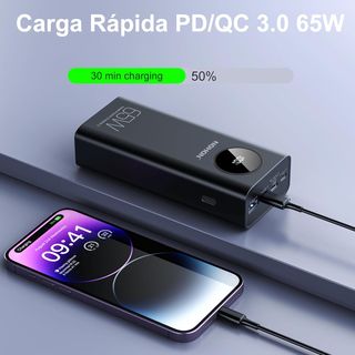 NOHON 65W Batteria Esterna 26800mAh Portatile