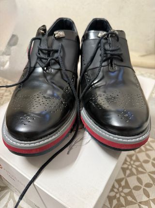 Zapatos de vestir Clarks negros hombre