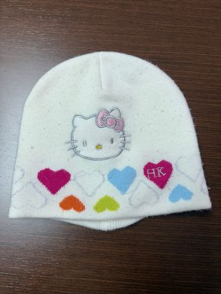 Gorro Hello Kitty Blanco