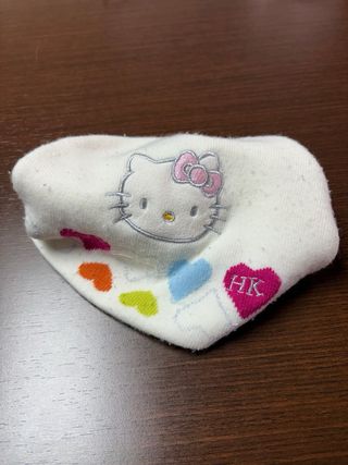 Gorro Hello Kitty Blanco