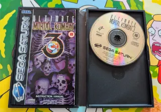 Ultimate Mortal Kombat 3 Sega Saturn