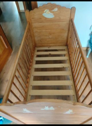 Cuna Madera Maciza.