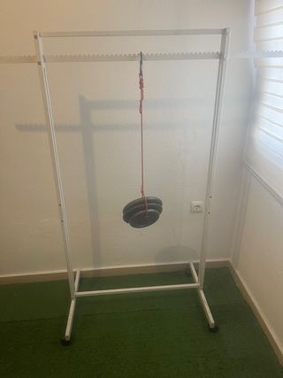 Potro perchero ropa SÚPER RESISTENTE +80 kg