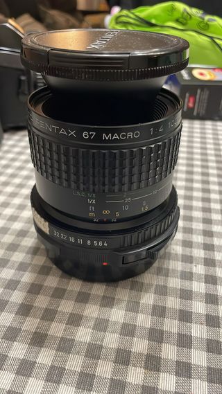 Objetivo Pentax 67 Macro 1:4 100mm