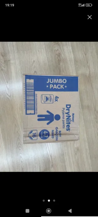 Pañales Huggies Dry Nites Talla 16 (4-7 años)