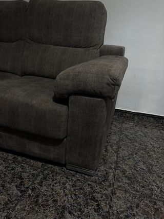 Sofá de 2 plazas gris