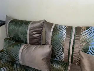 Fundas Salón Marroquí Oro y Verde