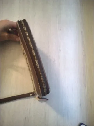 Monedero Tous Beige y Marrón