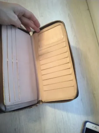 Monedero Tous Beige y Marrón