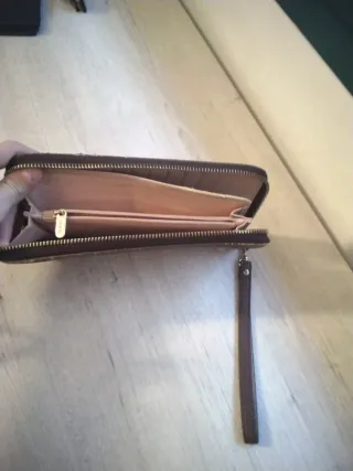 Monedero Tous Beige y Marrón