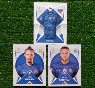 3 figurine Topps Nations League Slovacchia