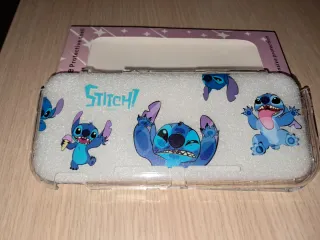 Funda Nintendo Switch Lite Stich Transparente