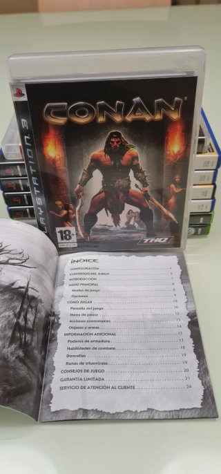 Conan PS3 PAL Spagna