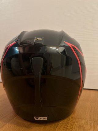 Casco sci Dainese 52 JS nero/rosso