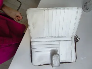 Cartera Tous Beige con Charm Rosa