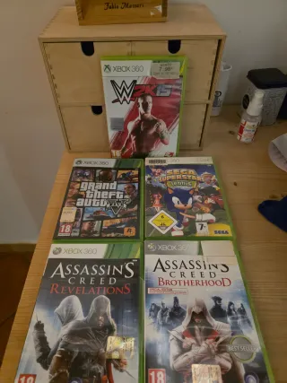 Xbox 360 Nera + 2 Controller + Giochi