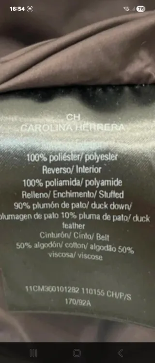 Chaleco Carolina Herrera