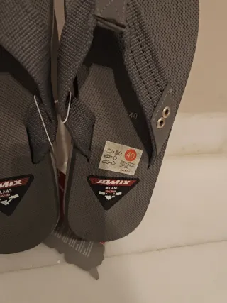 Chanclas JOMIX grises talla 40