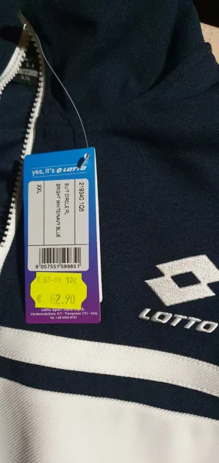 Tuta sportiva Lotto uomo XXL