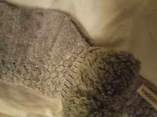 Calze antiscivolo grigie taglia unica