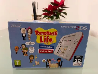 Nintendo 2DS Tomodachi Life White + Red + 2 giochi