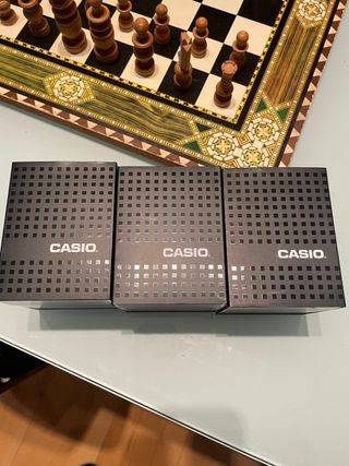 Lote Casio: Reloj, Caja y Documentación