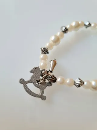 Braccialetto natalizio handmade