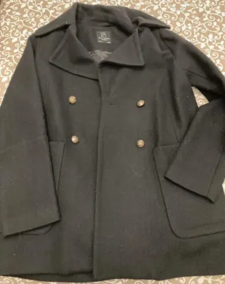 Chaqueta de paño negra