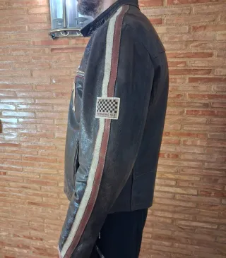 Chaqueta de piel Chevignon Talla M