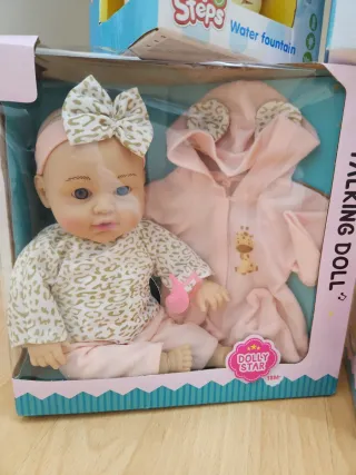 Lote Juguetes Bebé: Muñecas y Baño