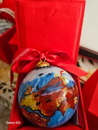 Pallina di Natale BNL - Collezione Mario Schifano