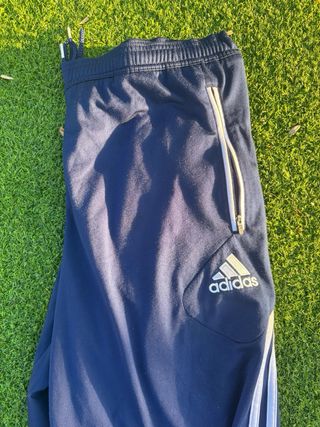 Pantalón Adidas Azul con Cremallera