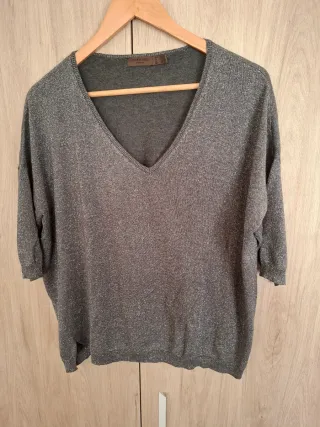 Jersey plateado CORTEFIEL talla M